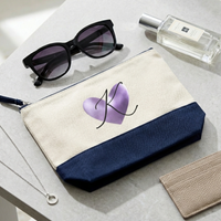 Thumbnail for Personalized Makeup Bag with Initials