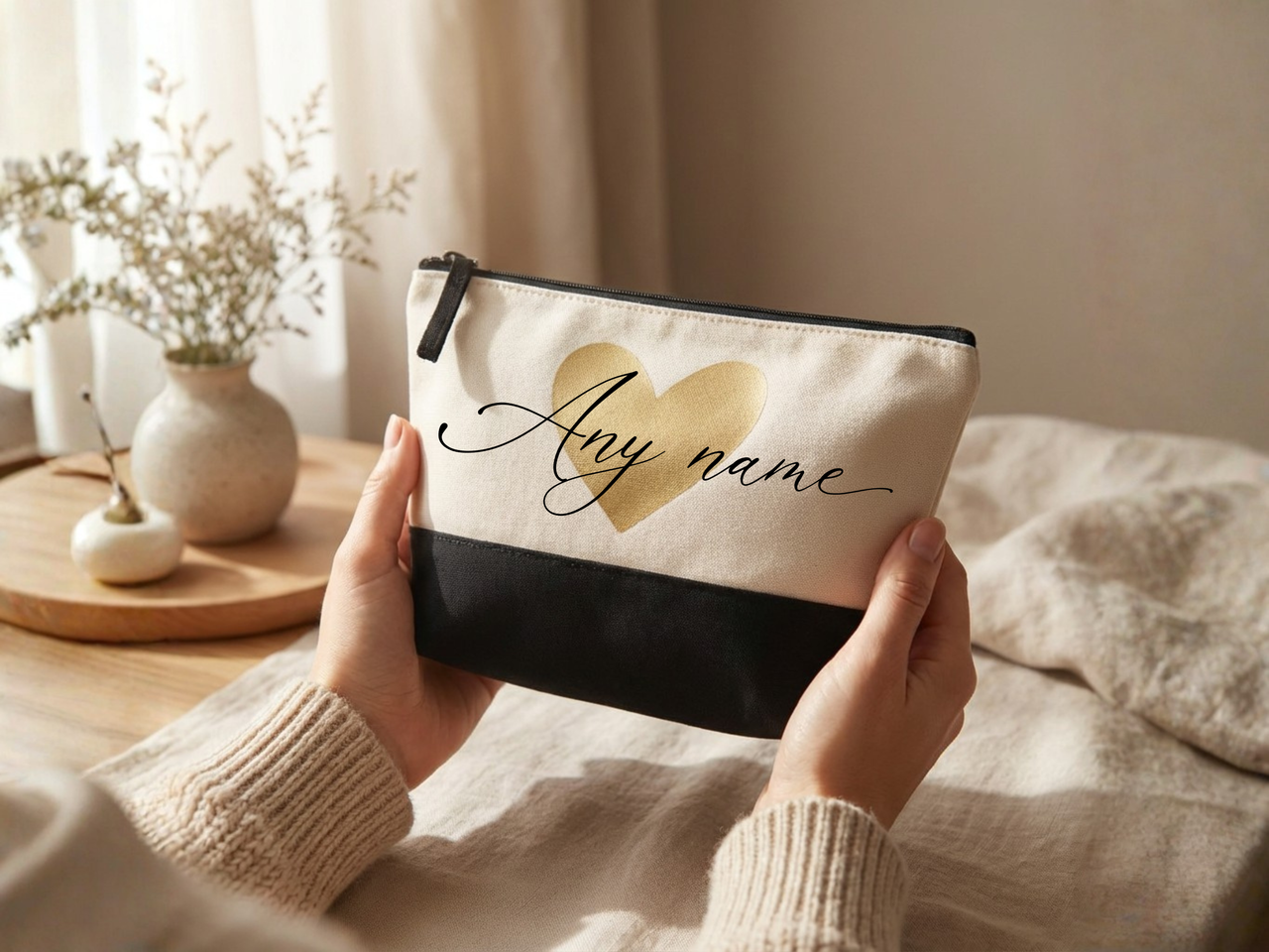 Personalized Makeup Bag