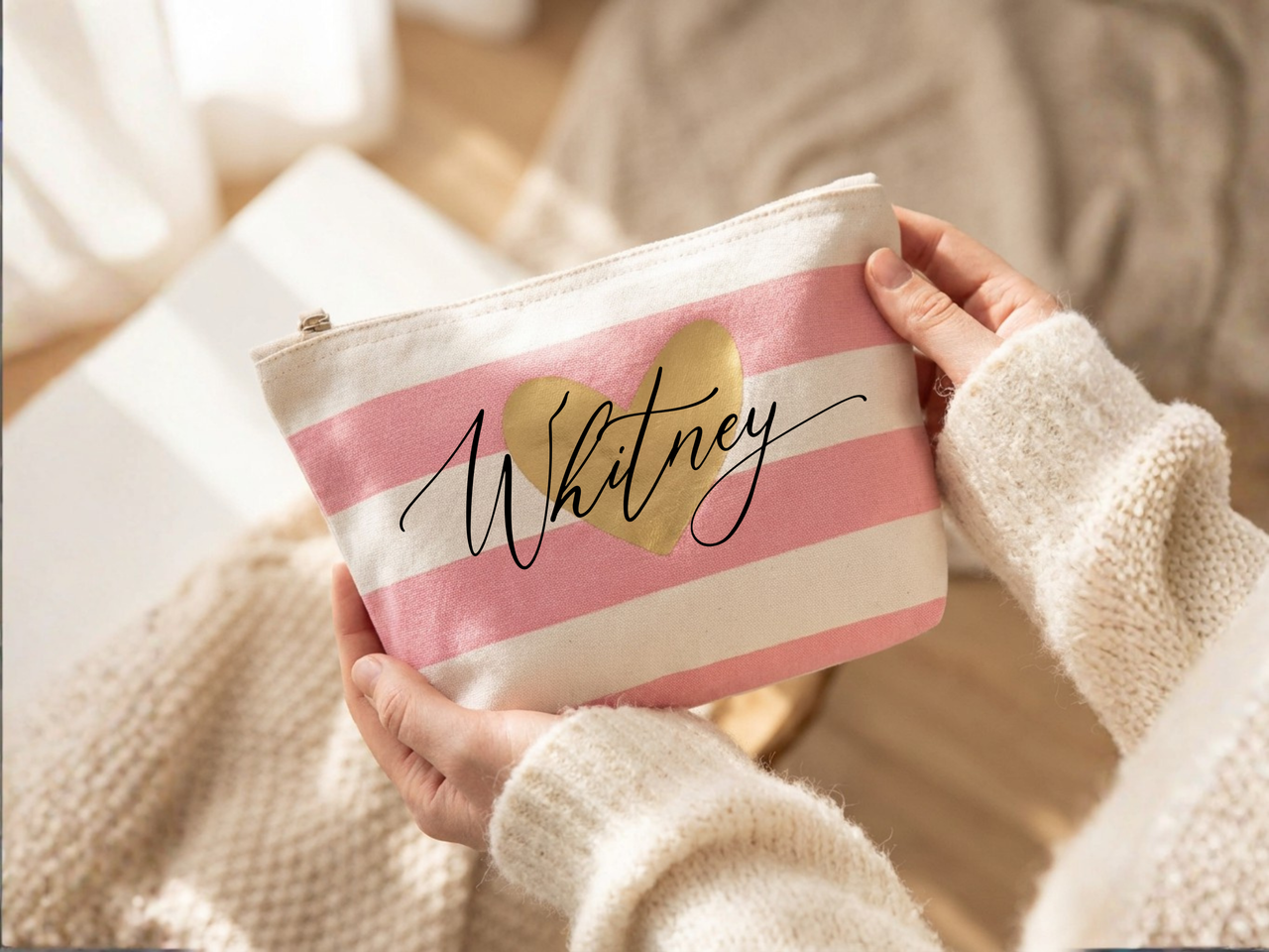 Personalized Makeup Bag