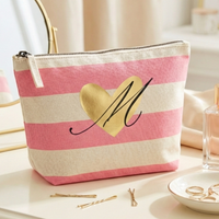 Thumbnail for Personalized Makeup Bag with Initials