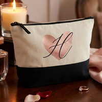 Thumbnail for Personalized Makeup Bag with Initials
