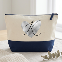 Thumbnail for Personalized Makeup Bag with Initials