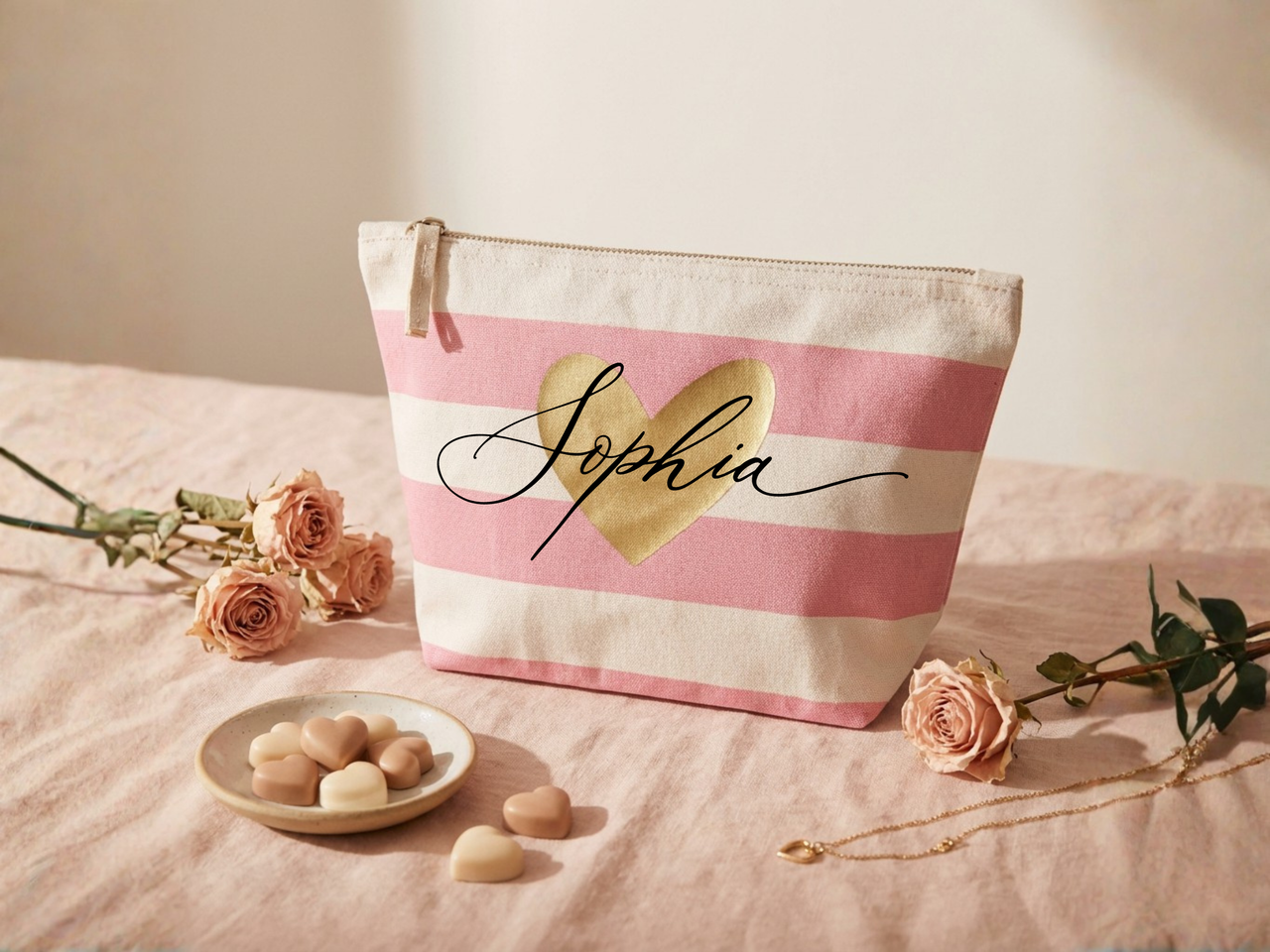 Personalized Makeup Bag