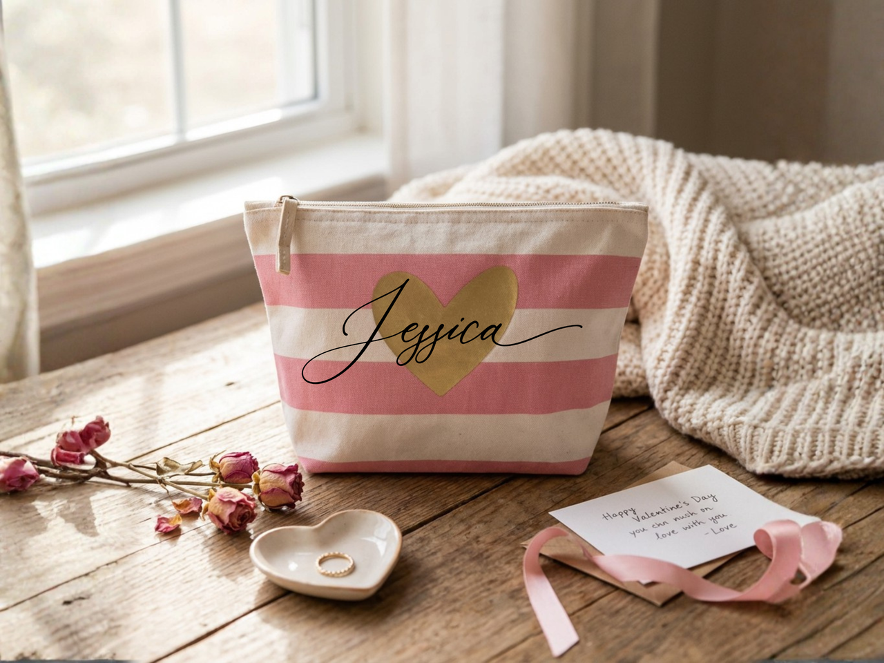 Personalized Makeup Bag