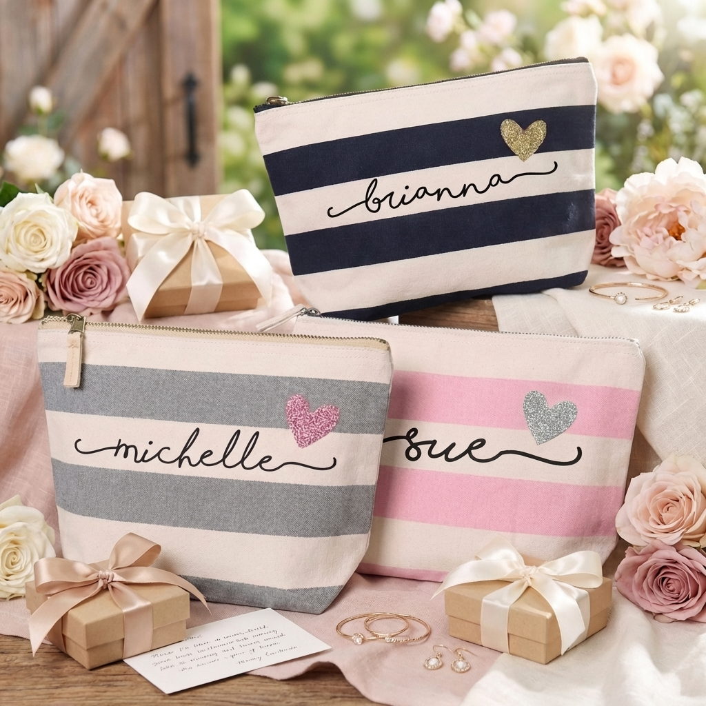 Personalized Makeup Bag