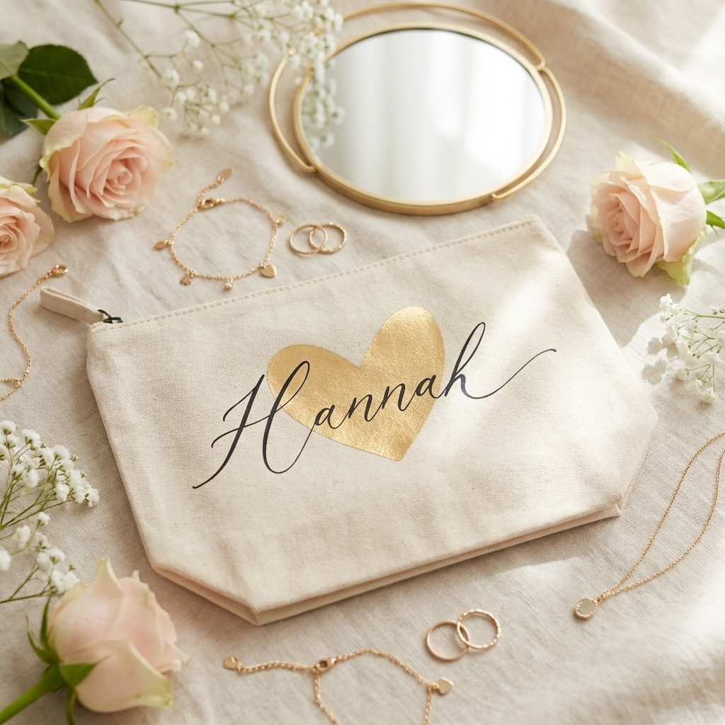 Personalized Makeup Bag