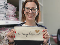Personalized Makeup Bag